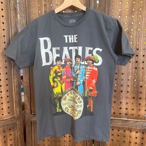 The Beatles Sargent Pepper T Shirt Size M Gray